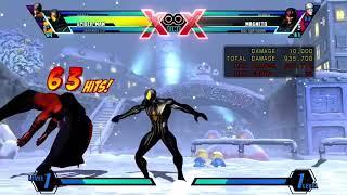 UMVC3 Spider-ManDante TOD BNB Combo  PC Gameplay  SPIDER- MAN 