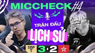 TRẬN ĐẤU LỊCH SỬ 51 PHÚT 17 GIÂY  MIC CHECK #4 SGP - 1S  ĐTDV MÙA XUÂN 2024