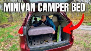 This Cheap Bed is All You Need to Start Minivan Camping