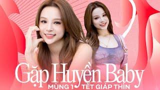 Mùng 1 gặp “chị đẹp” Huyền Baby “Chồng luôn luôn là trưởng FC  HERE TO HEAR