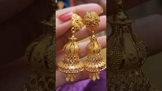 #shorts#goldearingdesign #goldearings #earings#viraljhumka#earingsdesigne #bridalearings2024 #reels