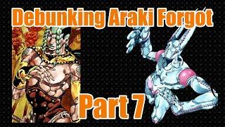 Debunking Araki Forgot Part 7 Steel Ball Run