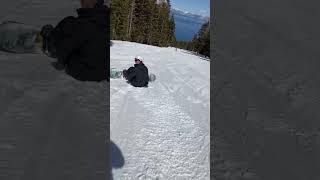 Lake Tahoe Spring Snowboarding and Skiing.  Beautiful views and Great family mini vacation.