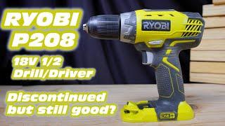 Review Ryobi P208 drill driver