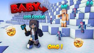 I Became BABY To Troll My Friend in Minecraft