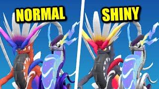 Pokémon Scarlet & Violet - All Shiny Pokémon Comparison