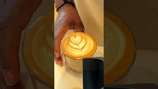 Tulip  Latte art #coffee #tutorial #fyp #viral #shorts #barista #latteart #baristalife