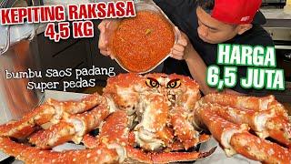 MUKBANG KEPITING RAKSASA SAOS PADANG 45 KG HARGA 65 JUTA