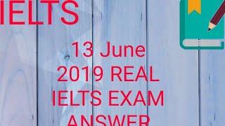 REAL IELTS EXAM ANSWER