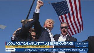 Local political analyst discusses Trump campaign