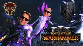 Cursling Chaos Warriors of Chaos vs High Elves - Total War Warhammer 3