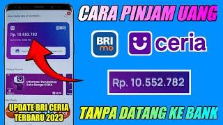 BRI Ceria - Cara daftar dan pinjam uang di aplikasi ceria BRI lewat brimo 2023