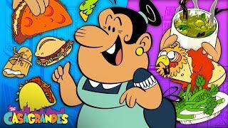 Abuelas Best & Weirdest Meals  Spin the Wheel  The Casagrandes