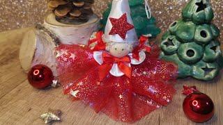 Handmade gift ideas Christmas decor ideas  Christmas doll