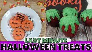 LAST MINUTE HALLOWEEN TREATS