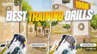  Best Training Drills In 2024 BGMIPUBG MOBILE  wait for @FaithPlayzZzYT