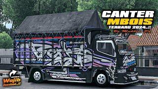 SHARE MOD TRUCK CANTER MBOIS TERBARU 2024 BY MUKHLAS  MOD BUSSID TERBARU