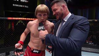 Paddy Pimblett Octagon Interview  UFC Vegas 36