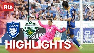 하이라이트 하나은행 K리그1 2024 R16 울산 vs 전북  Ulsan vs Jeonbuk 24.06.01