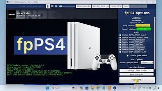 FPPS4 PS4 Emulator Full Setup Guide on PC 2024