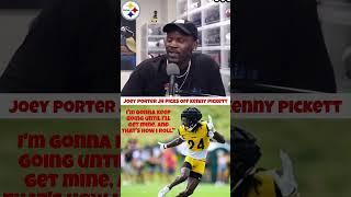 Joey Porter Jr Working Hard On Getting Interceptions At Steelers Training Camp