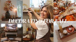 DECORATING FOR FALL   cozy coastal decor simply DIYs & an autumnal home tour 