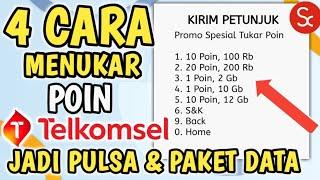 Cara Tukar Poin Telkomsel Menjadi Pulsa Paket Data Internet Terbaru 2023  Tukar Poin Jadi Pulsa