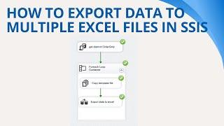 154 How to export data to multiple excel files in SSIS
