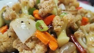 STIR-FRY CAULIFLOWER AND CARROTS IN OYSTER SAUCE  Easy to Cook