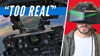 DCS F-4E Phantom  Too REAL for VIRTUAL REALITY   Pimax Crystal