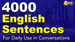 یادگیری زبان انگلیسی 4000 جمله انگلیسی برای استفاده روزانه در مکالمات