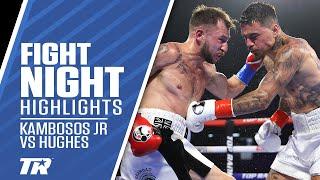 George Kambosos Jr Edges Maxi Hughes in Close Fight  FIGHT HIGHLIGHTS
