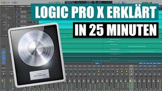 Logic Pro X in 25 Minuten komplett erklärt  abmischen-lernen.de