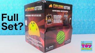 Exploding Kittens Game Backpack Hangers Blind Bag Toy Review Opening  PSToyReviews