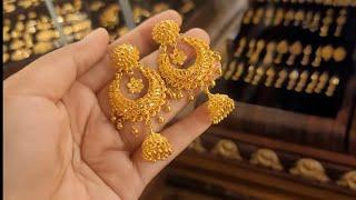 New latest gold jhumka designs for ladies  jhumka designs