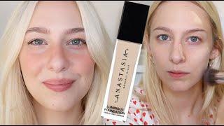 NEW ANASTASIA LUMINOUS FOUNDATION *OILY SKIN WEAR TEST