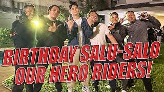 BIRTHDAY SURPRISE WITH THE REAL HEROES   Ruru Madrid