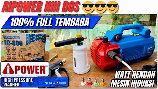 AlPOWER 100% full tembaga  Energycube ec-800  Jet cleaner watt rendah bertenaga