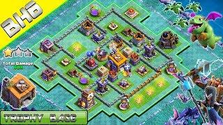 NEW BUILDER HALL 6 BH6 BASE ANTI 1 STAR 2018  BUILDER HALL 6 BASE 2018  Clash Of Clans