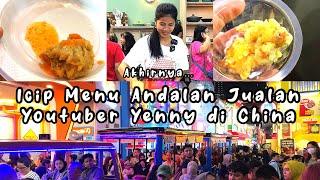 Jalan-jalan ke Jakarta Fair - Pekan Raya Jakarta Nyicip Menu Andalan Jualan Youtuber Yenny di China