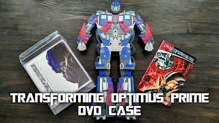 An Up-Close Look at Transforming Optimus Prime Transformers 2007 Movie Special Edition DVD Set