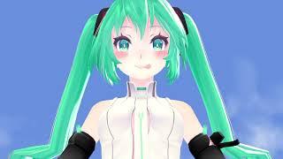 MMD Beach Giantess Miku Reload 2014