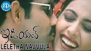 Leletha Navvula Video Song - Idiot Movie - Ravi Teja  Rakshita  Puri Jagannadh  Chakri