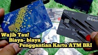 biaya penggantian kartu atm bri