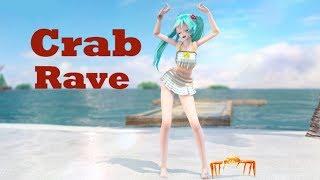 MMD  Miku Crab Rave -【2K60fps】