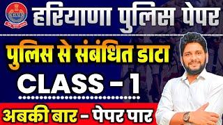 Haryana Police Paper  Haryana Police Data Class-1  Sandeep Siwach Sir #haryanapoliceexam