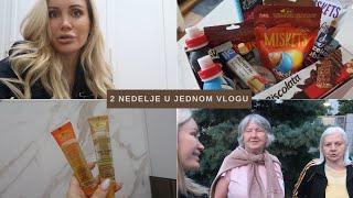 2 NEDELJE U JEDNOM VLOGU - KUVANJE IZLASCI UPDATE O KOSI MACKE PMS I PUNO SLATKISA