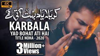 Nohay 2020 - Karbala Yaad Bohat Aati Hai  Syed Raza Abbas Zaidi  New Noha 2020 1442 - Karbala