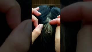 ASMR scalp Check Dandruff Removal 