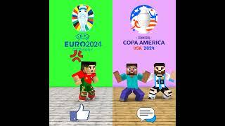 Will Steve Choose Euro Or Copa America?  #Shorts #Euro #Copaamerica